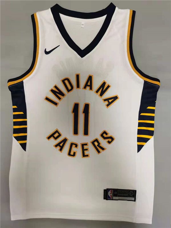 Men Indiana Pacers #11 Sabonis White 2021 Game Nike NBA Jerseys->milwaukee bucks->NBA Jersey